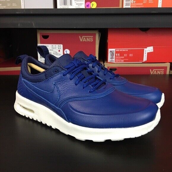 Nike Air Max Thea Pinnacle‎ LeatherWomen's Size 5 Blue Running - Picture 1 of 5